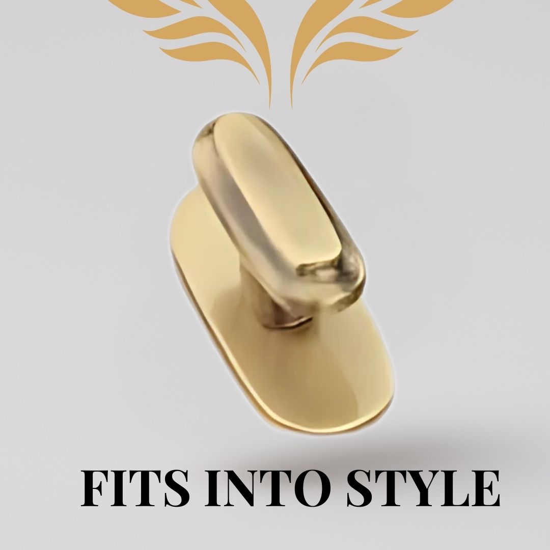 Oval Wardrobe Knobs Floating View