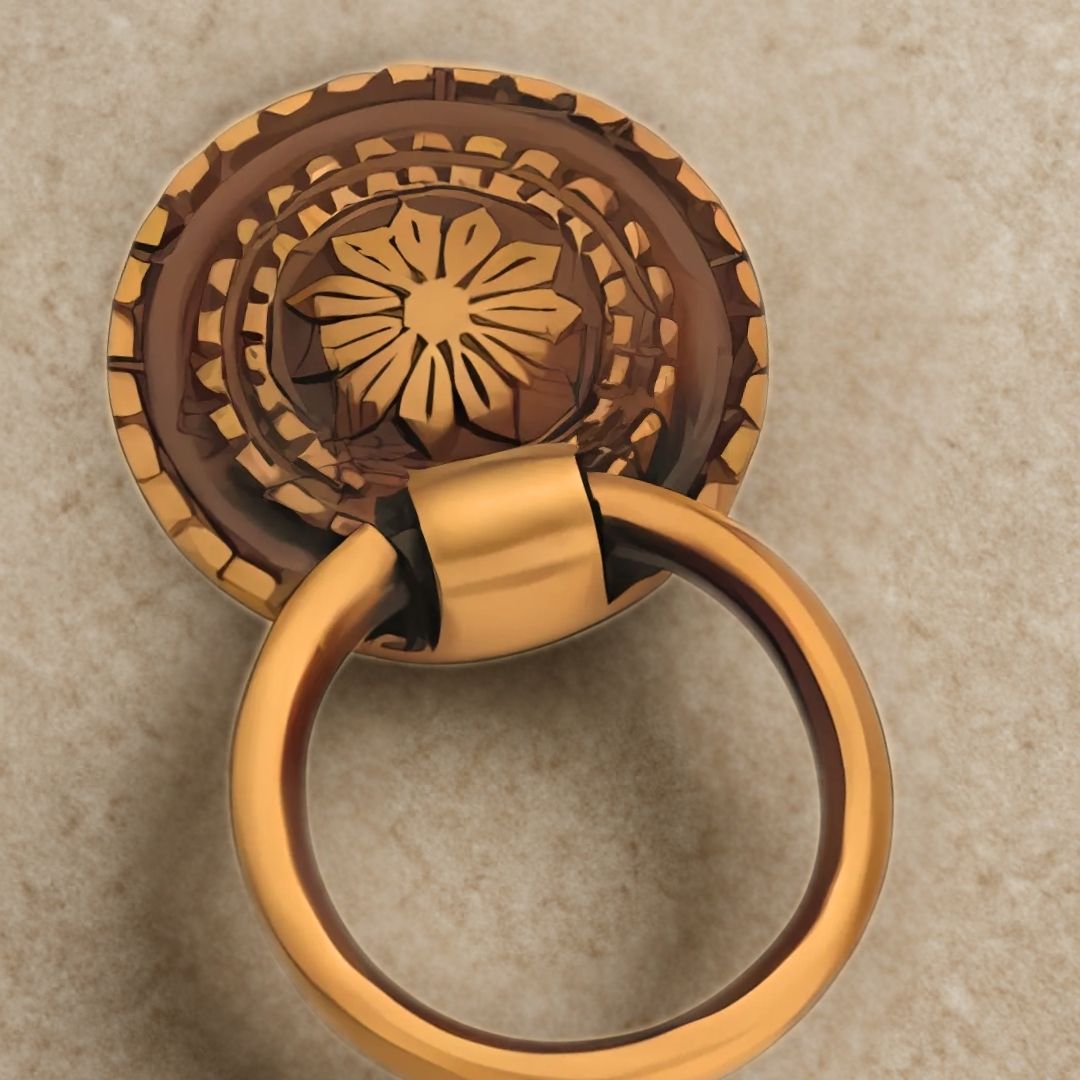 Puller Wardrobe Handles Close up View