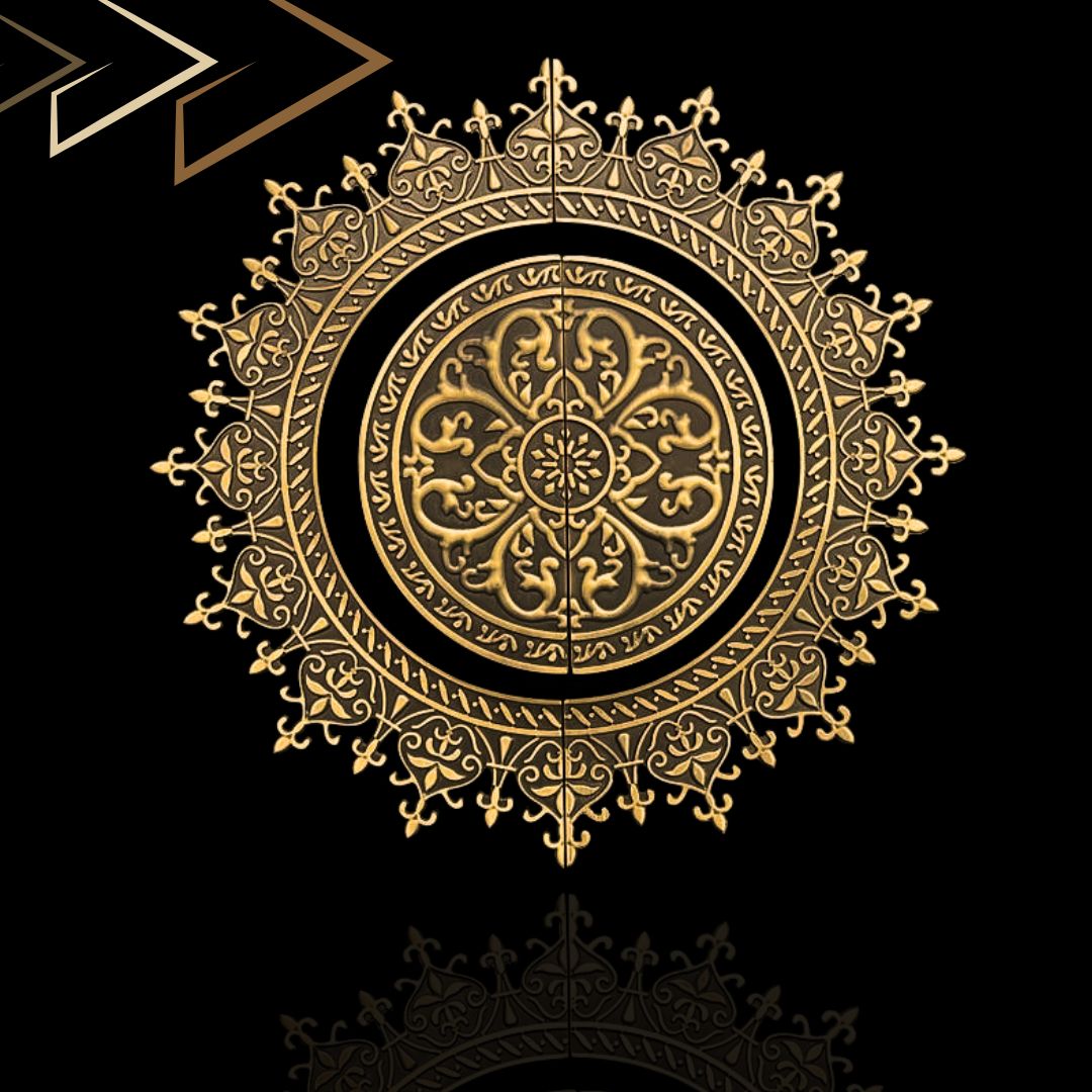 Graving Double Door Handle 3D