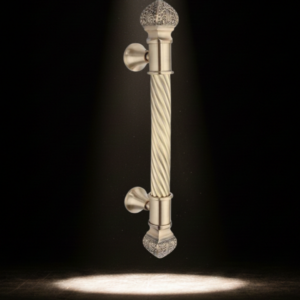 Main Door Handle – Mahal | Antique Brass Royal Handle