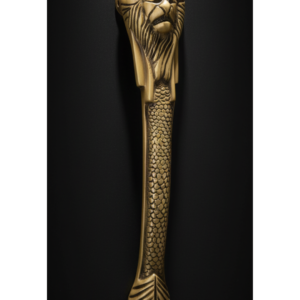 Brass Main Door Handle – Lion