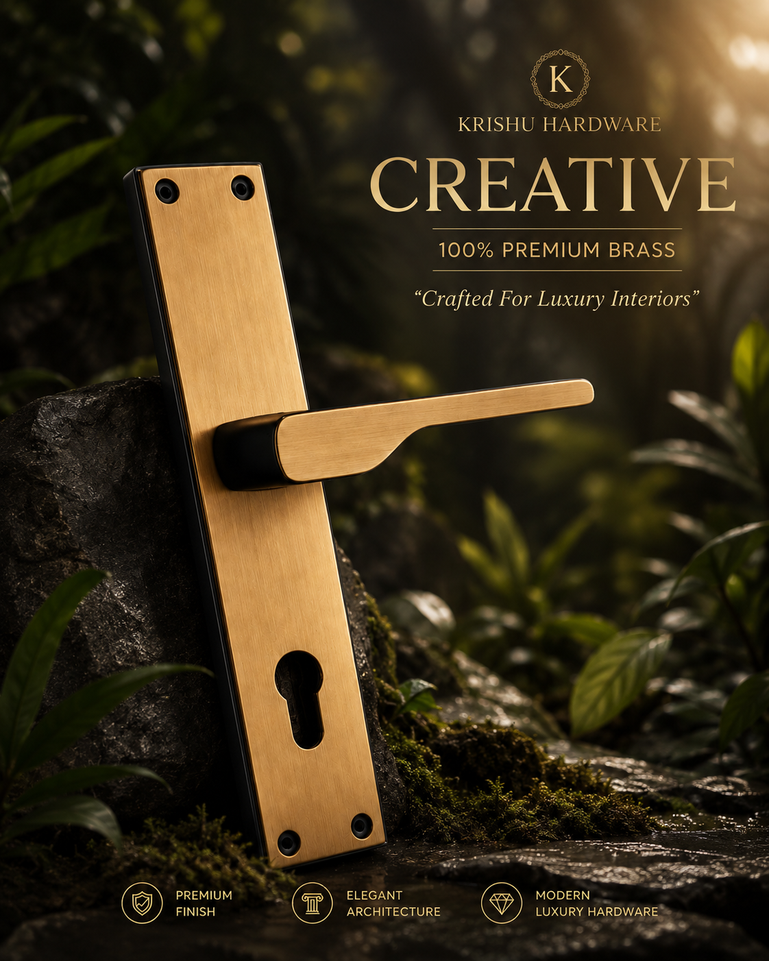 Creative Mortice Handle – Designer Decorative Handle - Image 2
