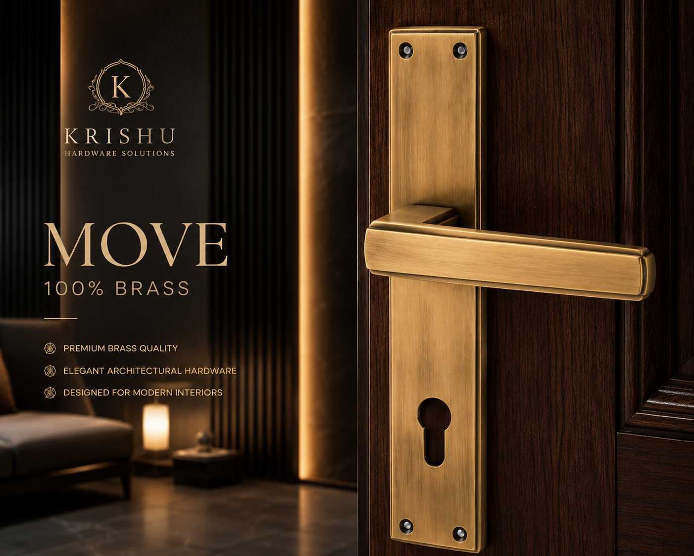 Move Mortice Handle – Sleek Modern Handle