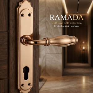 RAMADA Mortice Handle – Luxury Hospitality Brass Handle