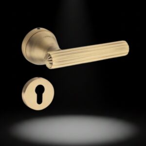 Brass Exclusive Lever on Rose – Engrave