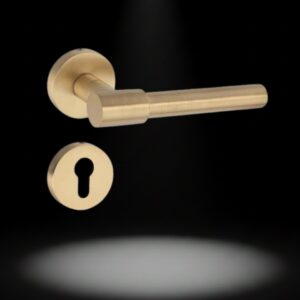 Brass Exclusive Lever on Rose – Ambience