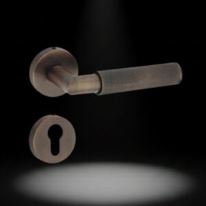 Brass Exclusive Lever on Rose – Roseate