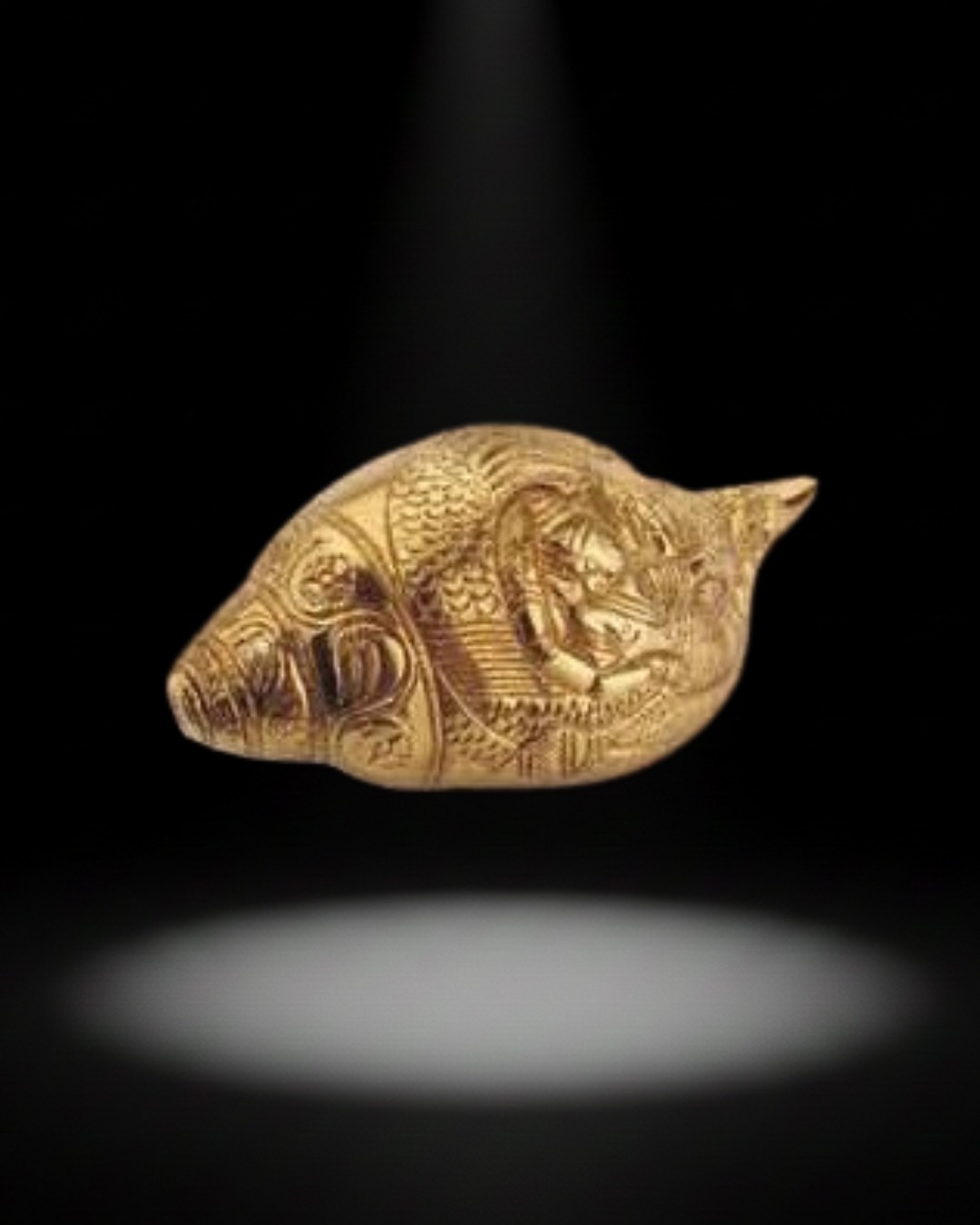 Brass Decorative Deepak – Gaumukh Shankh