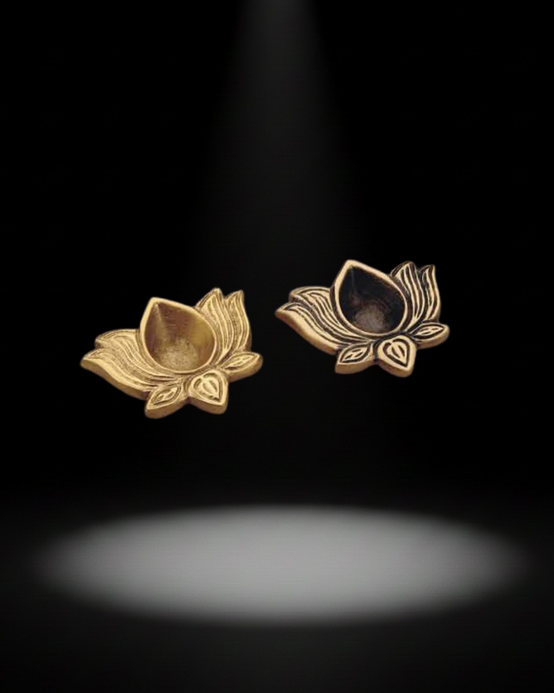 Brass Decorative Deepak – Lotus