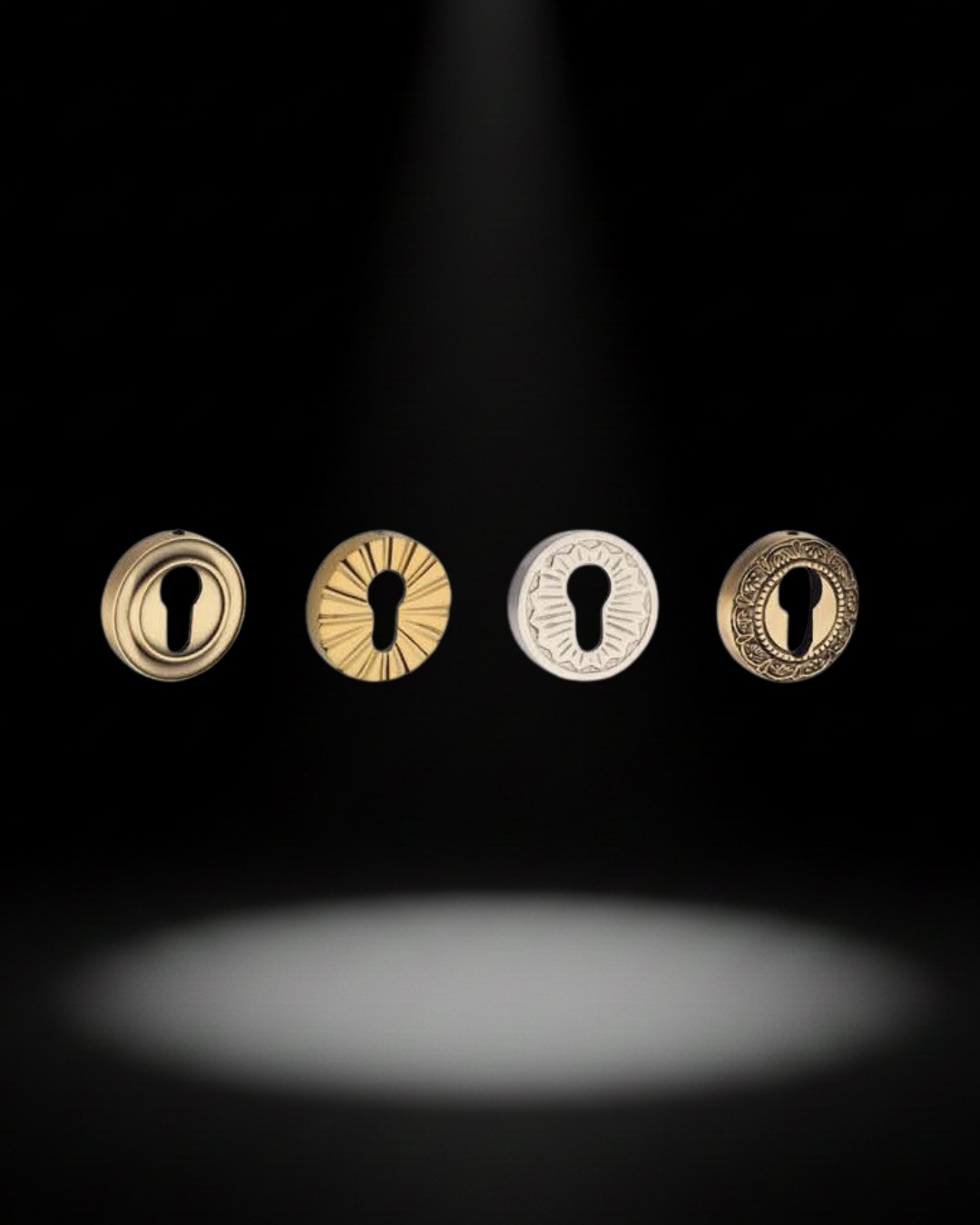 Brass Cylinder Key Hole