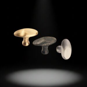 Brass Cabinet Knob – Thumb