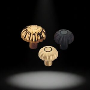 Brass Cover Knob – Melon