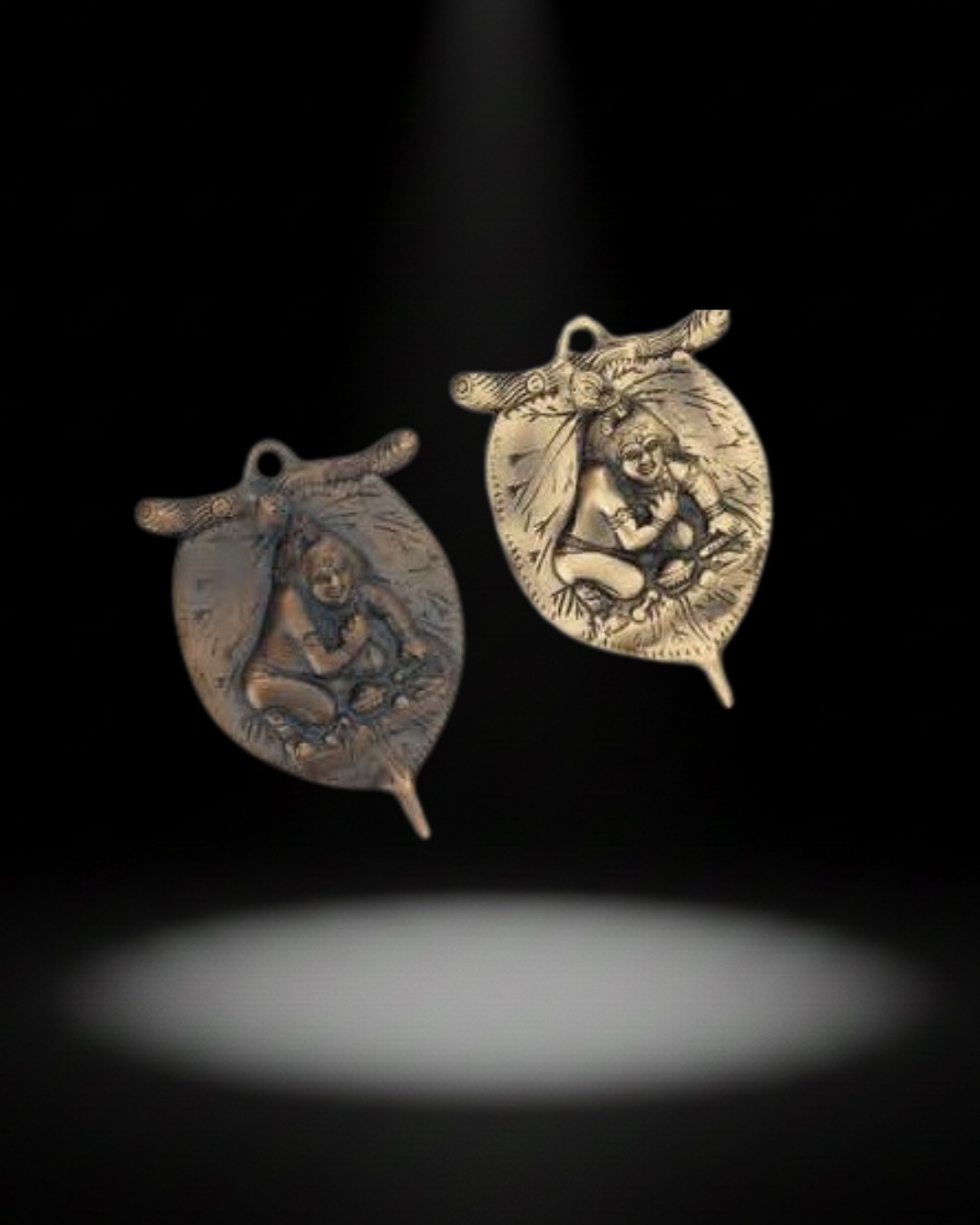 Brass Decorative Dome – Gopala Leaf