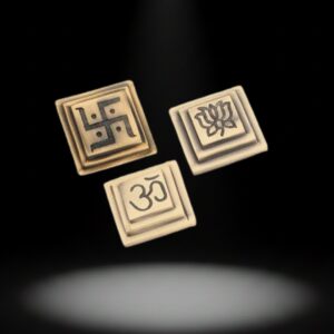 Brass Decorative Dome – Satiya / Om / Lotus