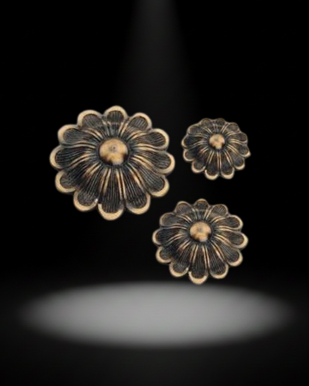 Brass Decorative Dome – Flower