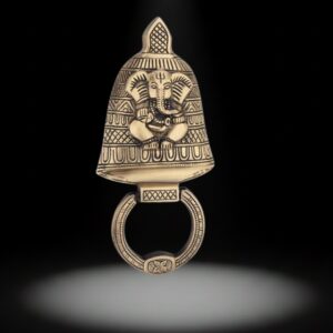 Brass Door Knocker – Bell Ganesh