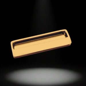 Brass Cabinet Fitting – Square Concealed