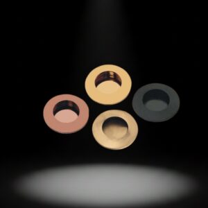 Brass Cabinet Fitting – Round Concealed