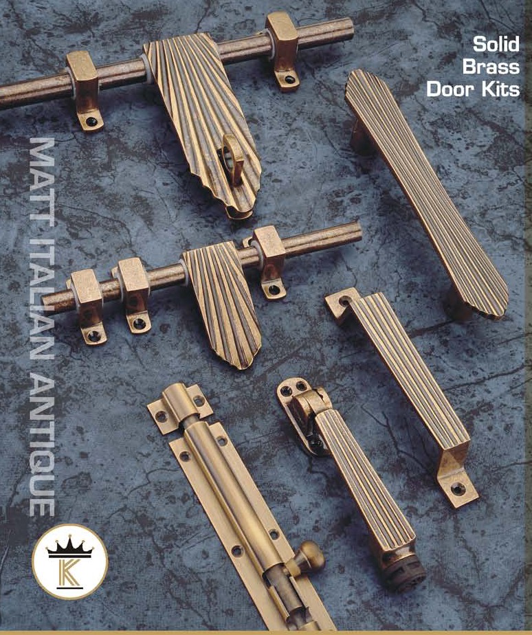 Solid Brass Door Kit – Glamour