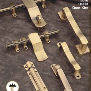Solid Brass Door Kit – Tiara
