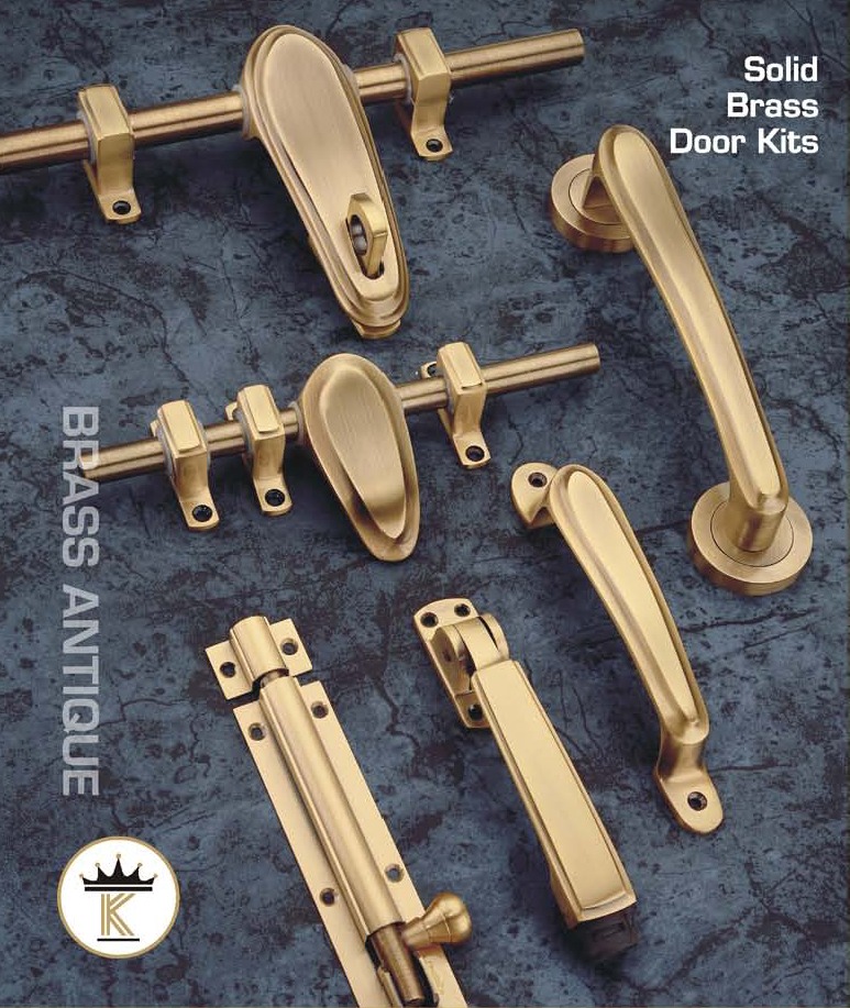 Solid Brass Door Kit – Fosca