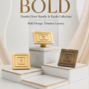 Double Door Handle & Knob – Bold | Strong Design with Modern Appeal