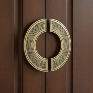 Double Door Handle – Neat Design | Premium Brass Finish
