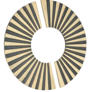 Double Door Handle – Shine Design | Premium Brass Finish