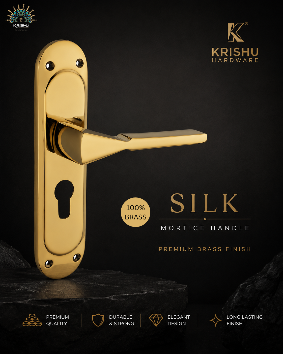 Silk Mortice Handle – Modern Door Handle