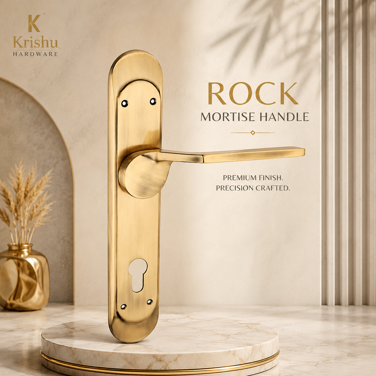 Premium Mortice Handle – ROCK - Image 2