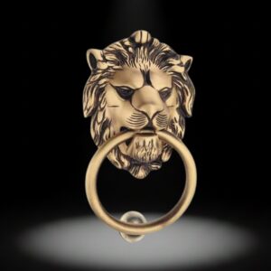 Brass Door Knocker – Lion