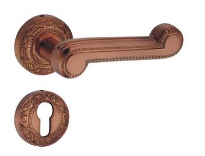 Brass Lever On Rose Handle – GOLDEN - Image 2
