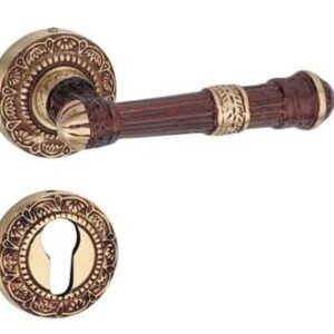 Brass Lever On Rose Handle – DIVINE