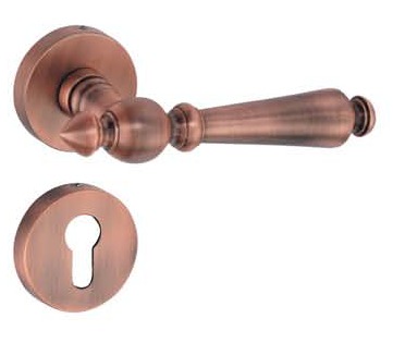 Brass Lever On Rose Handle – RARE