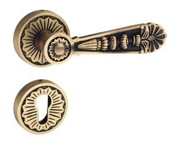 Brass Lever On Rose Handle – MAHARAJA