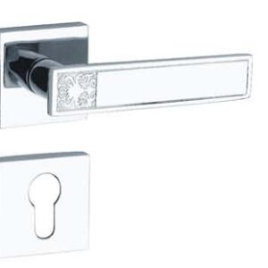 Brass Lever On Rose Handle – DECOR