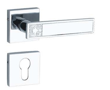 Brass Lever On Rose Handle – DECOR