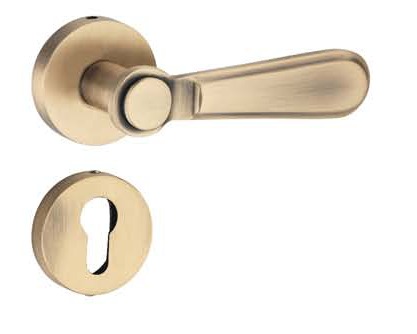 Brass Lever On Rose Handle – UNIQUE