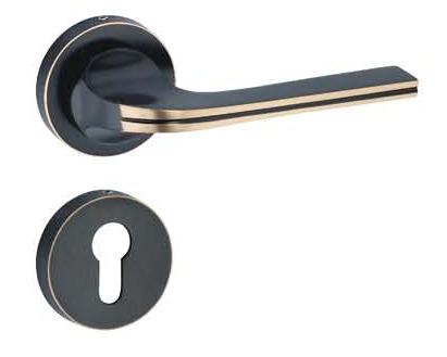 Brass Lever On Rose Handle – GENTAL