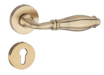 Brass Lever On Rose Handle – RAMADA