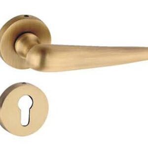 Brass Lever On Rose Handle – ELEGANCE