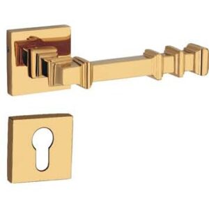 Brass Lever On Rose Handle – MODEST