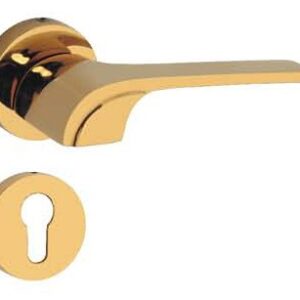 Brass Lever On Rose Handle – YORKER