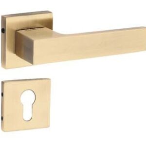 Brass Lever On Rose Handle – AMANDO